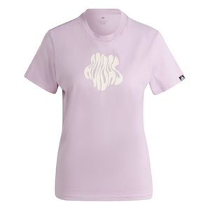 REMERA ADIDAS AOP LILA LT/AMLL MODA MUJER