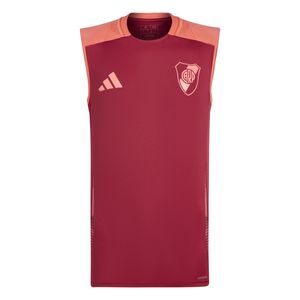 MUSCULOSA ADIDAS RIVER PLATE TRAINING BRD/CORAL HOMBRE