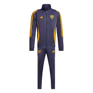 CONJUNTO ADIDAS BOCA JUNIORS DEPORTIVO FUTBOL AZ/AMLL HOMBRE