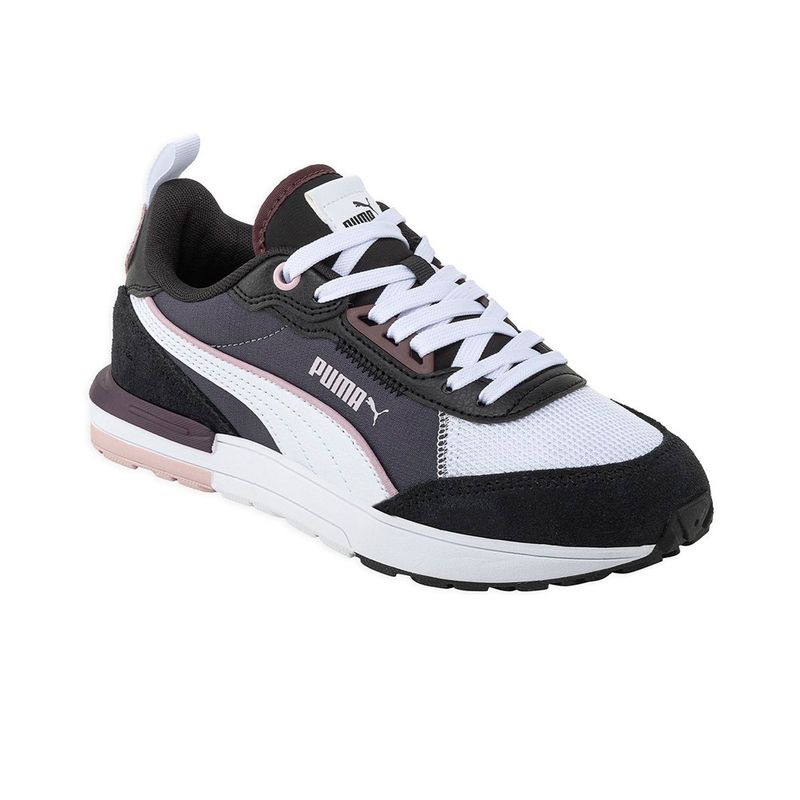 ZAPATILLAS-PUMA-R22-MODA-NGO-BCA-MOR-RSA-MUJER