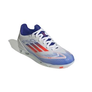 BOTINES ADIDAS F50 LEAGUE FG FUTBOL BCO/FCA NIÑO