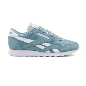 ZAPATILLAS REEBOK CLASSIC NYLON MODA VRD/BCO MUJER