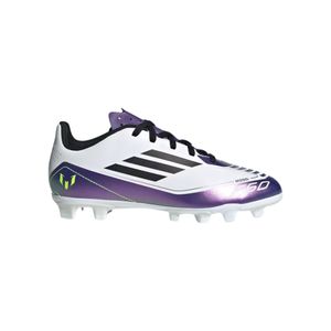 BOTINES ADIDAS F50 CLUB FXG MESSI BCO/VIOL.T/NGA NIÑO
