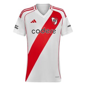 CAMISETA ADIDAS W RIVER PLATE H BCO/RJO FUTBOL MUJER