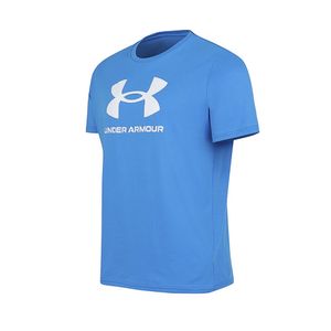 REMERA UNDER ARMOUR SPORTSTYLE LOGO UP MODA CLT/BCO HOMBRE