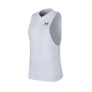 MUSCULOSA UNDER ARMOUR LEFT CHEST TRAINING BCO HOMBRE