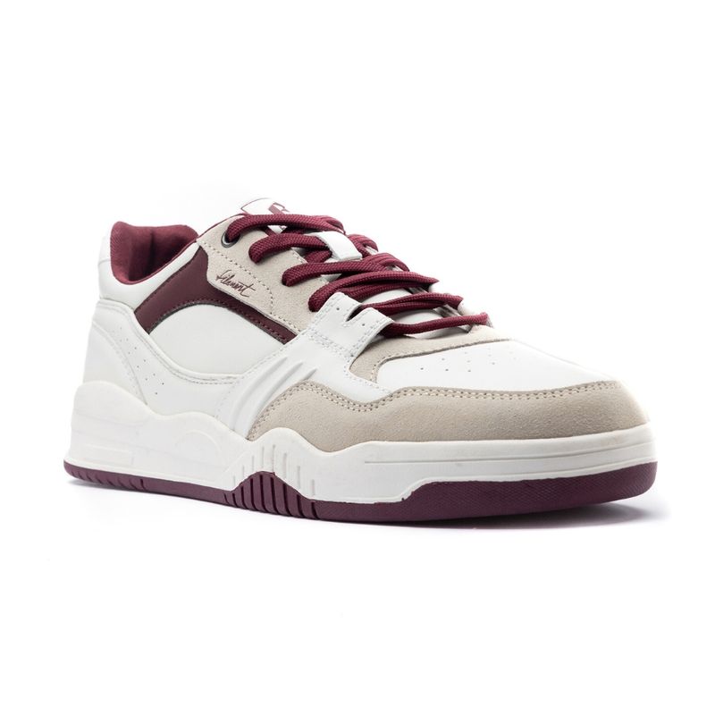 ZAPATILLAS-FILAMENT-VALENTINO-MODA-BCO-BORDO-HOMBRE