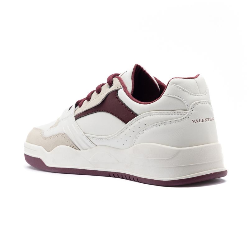 ZAPATILLAS-FILAMENT-VALENTINO-MODA-BCO-BORDO-HOMBRE
