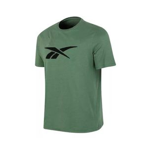 REMERA REEBOK GS VECTOR MODA VRD/NGO HOMBRE