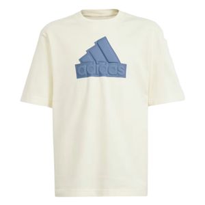 REMERA ADIDAS FI LOGO PIQUE BGE LG/AZULINO MODA NIÑO UNISEX