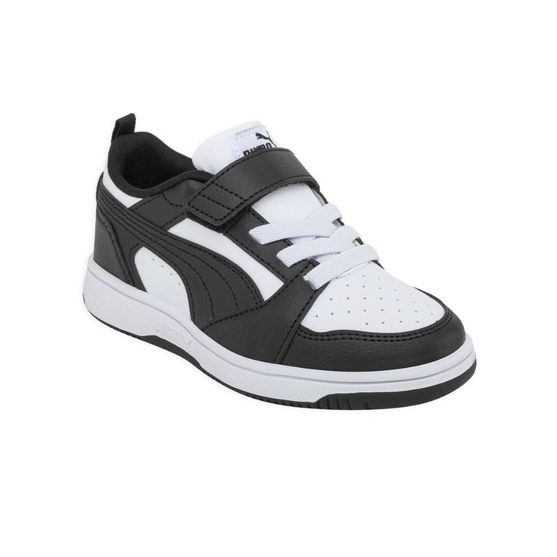 ZAPATILLAS-PUMA-REBOUND-V6-LO-AC-PS-MODA-NGO-BCO-NENE-NENA-UNISEX