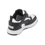 ZAPATILLAS-PUMA-REBOUND-V6-LO-AC-PS-MODA-NGO-BCO-NENE-NENA-UNISEX