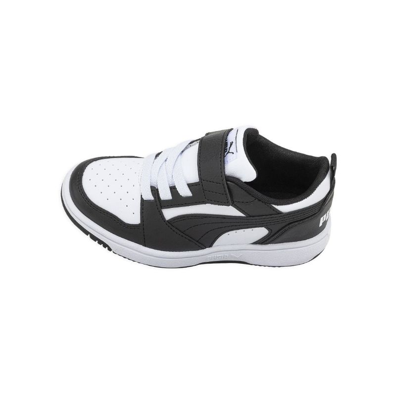 ZAPATILLAS-PUMA-REBOUND-V6-LO-AC-PS-MODA-NGO-BCO-NENE-NENA-UNISEX