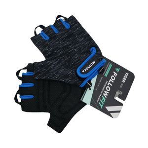 GUANTES FOLLOWFIT TIGER FITNESS Y CICLISMO NGO/AZ