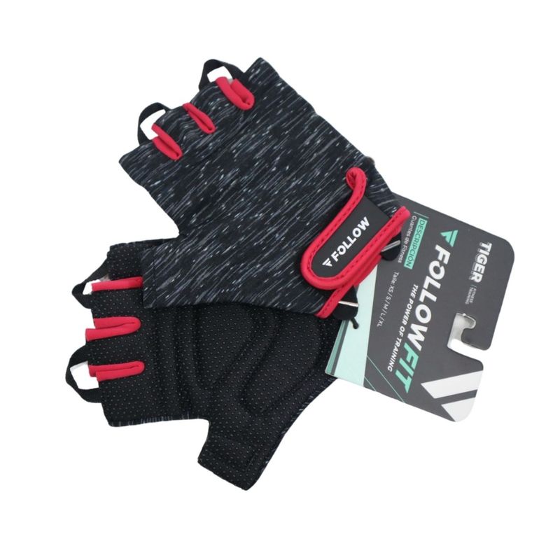 GUANTES-FOLLOWFIT-TIGER-FITNESS-Y-CICLISMO-NGO-RJO