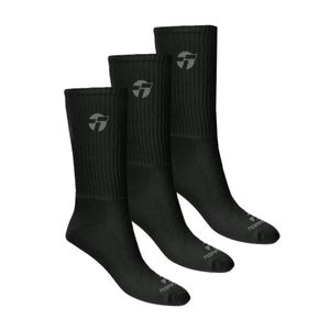MEDIAS TOPPER PACK X3 CAÑA ALTA NG/NG/NG HOMBRE