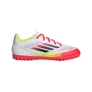BOTINES ADIDAS F50 CLUB TF FUTBOL BCO/RJO/FLUO HOMBRE