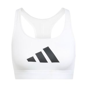 TOP ADIDAS POWERREACT BIG LOGO TRAINING BRA BCO/NGO MUJER