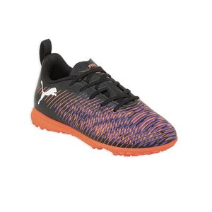 BOTINES PUMA FUTURE 8 PLAY FUTBOL NGO/CORAL/VIOL. NIÑO