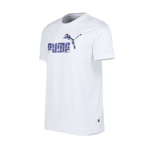 REMERA PUMA ESSENTIALS CAMO GRAPHIC MODA BCO HOMBRE