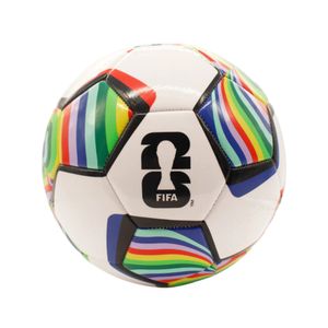 PELOTA DRB FIFA MUNDIAL COPA 2026 FUTBOL BCO/AZ/VRD N°5