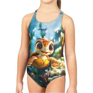 MALLA SPEED ESTAMPADO SEA TURTLE NATACION NIÑA