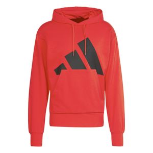 CANGURO ADIDAS ESSENTIALS LOGO GRANDE MODA RJO/BCO HOMBRE