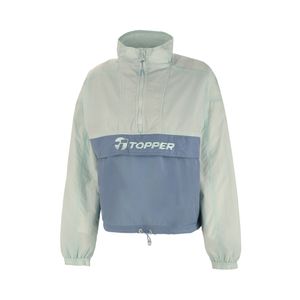 BUZO TOPPER 1/2 CIERRE URB OUTDOOR TRQ/CLT MUJER