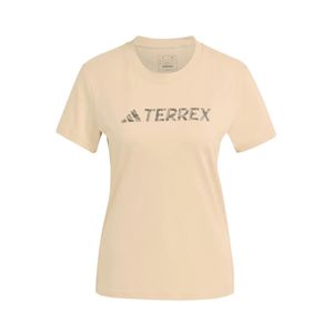 REMERA ADIDAS TERREX LOGO MODA BGE LT/NGO MUJER