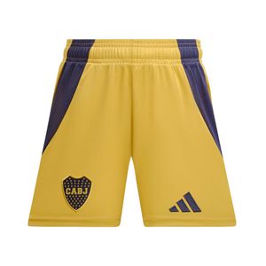 SHORT ADIDAS BOCA JUNIORS 3 FUTBOL DOR/AZ NIÑOS