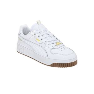 ZAPATILLAS PUMA CARINA STREET LUX MODA BCO/DOR. MUJER