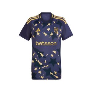 CAMISETA ADIDAS BOCA JUNIORS 3 JSY FUTBOL AZ/DOR.T/DOR. MUJER