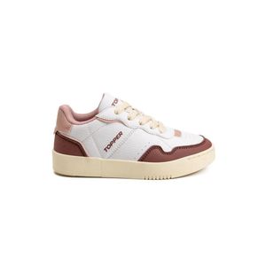 ZAPATILLAS TOPPER TERRE MODA BCO/MRR NIÑO