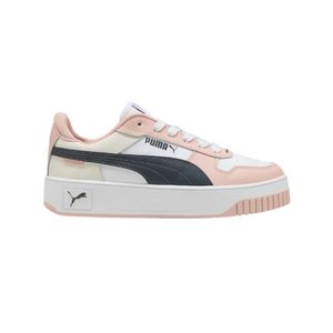 ZAPATILLAS PUMA CARINA STREET MODA BCO/GRS/RSA MUJER