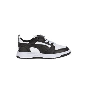 ZAPATILLAS PUMA REBOUND V6 LO AC+PS MODA NGO/BCO UNISEX NENE NENA