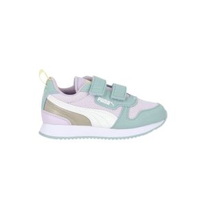 ZAPATILLAS PUMA R78 V PS MODA LILA/VRD/BCO NIÑA