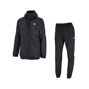 CONJUNTO TOPPER WOVEN TRAINING NGO/BCO HOMBRE