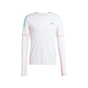 REMERA ADIDAS MANGAS LARGAS ADIZERO L LS RUNNING BCO M/L HOMBRE