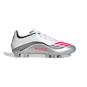 BOTINES ADIDAS F50 MESSI CLUB FG/MG FUTBOL BCO/NGO HOMBRE