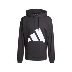 CANGURO ADIDAS ESSENTIALS LOGO GRANDE MODA NGO/BCO HOMBRE