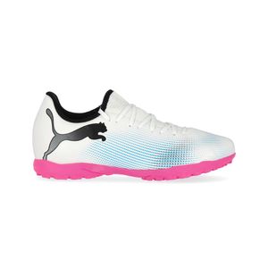 BOTINES PUMA FUTURE 7 PLAY TT FUTBOL BCO/CLT/NGO/RSA UNISEX