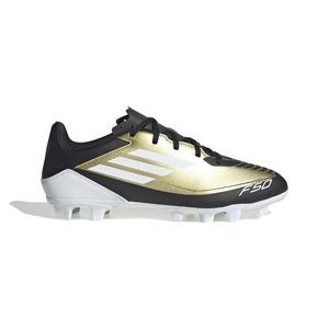 BOTINES ADIDAS F50 CLUB FXG MESSI FUTBOL NGO/DOR/BCO HOMBRE