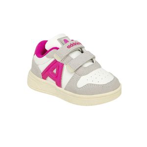 ZAPATILLAS ADDNICE SKATE GLOW MODA VEL.BCO/FCS NIÑA