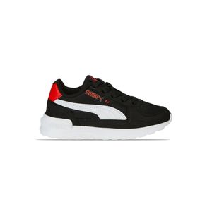 ZAPATILLAS PUMA GRAVITON AC PS MODA NGO/BCO/RJO NIÑO