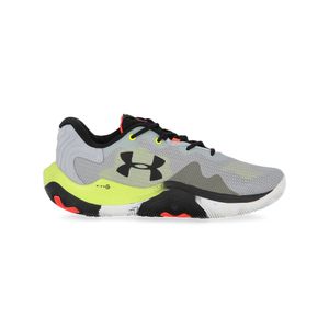 ZAPATILLAS UNDER ARMOUR BUZZER BASQUET GRS/VRD/NGO HOMBRE