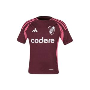 CAMISETA ADIDAS RIVER P.A BRD/CORAL FUTBOL NIÑO