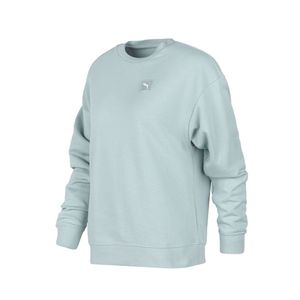 BUZO PUMA ESSENTIALS ELEVATED COMFORT MODA VRD MUJER