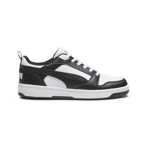 ZAPATILLAS PUMA REBOUND V6 LOW MODA BCO/NGO HOMBRE