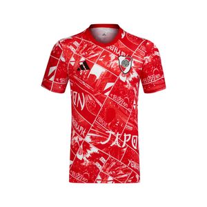 CAMISETA ADIDAS RIVER PLATE PRE PARTIDO FUTBOL RJO/GRS HOMBRE