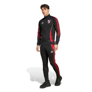 CONJUNTO ADIDAS RIVER PLATE TIRO 25 FUTBOL NGO/RJO HOMBRE